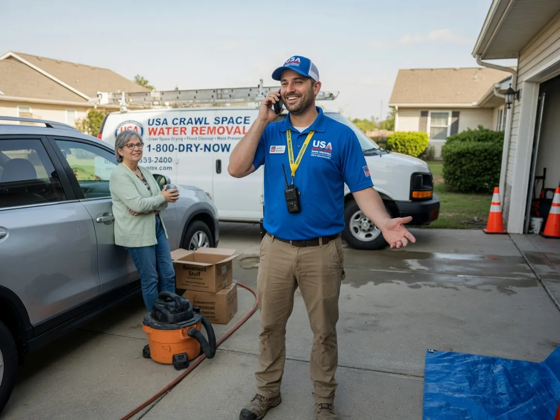 Crawl Space Water Removal Hollister, MO FAQs